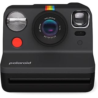 Cámara instantánea - Polaroid Now Generation 2, Flash preciso, Exposición doble, Batería recargable, Negro
