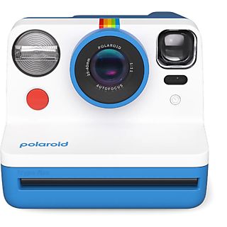 Cámara instantánea - Polaroid Now Generation 2, Flash preciso, Exposición doble, Batería recargable, Azul