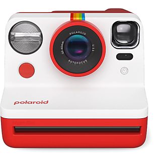 Cámara instantánea - Polaroid Now Generation 2, Flash preciso, Exposición doble, Batería recargable, Rojo