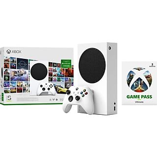 MICROSOFT Xbox Series S 512 GB + 3 mois Game Pass Ultimate (RRS-00152)