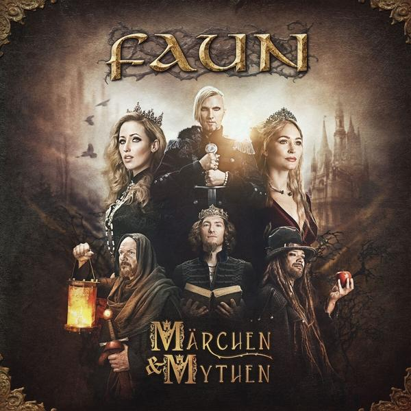 Albumcover der Band FAUN. Zeigt mehrere Personen in mittelalterlicher Kleidung.