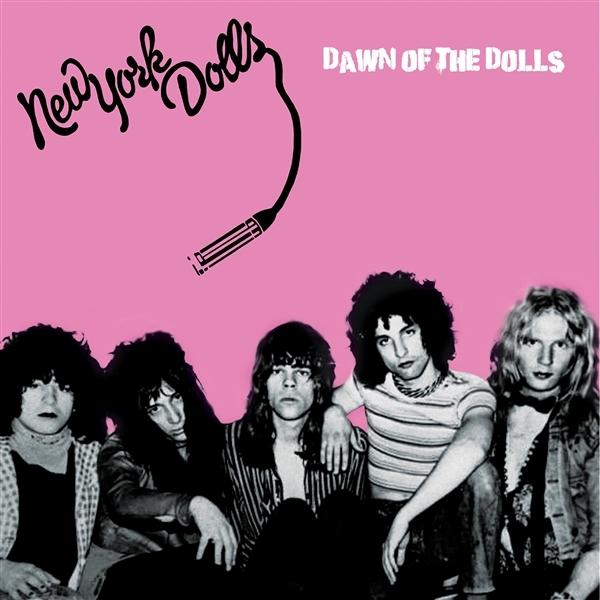 New York Vinyl The Dolls Split Pink/Black - Of (Vinyl) - - Dolls Dawn