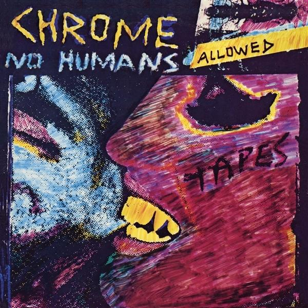 Chrome | No Humans Allowed [PURPLE/CLEAR SPLATTER] - (Vinyl) | SATURN