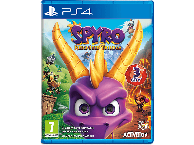 Gra PS4 Spyro Reignited Trilogy (Kompatybilna z PS5)-Zdjęcie-0