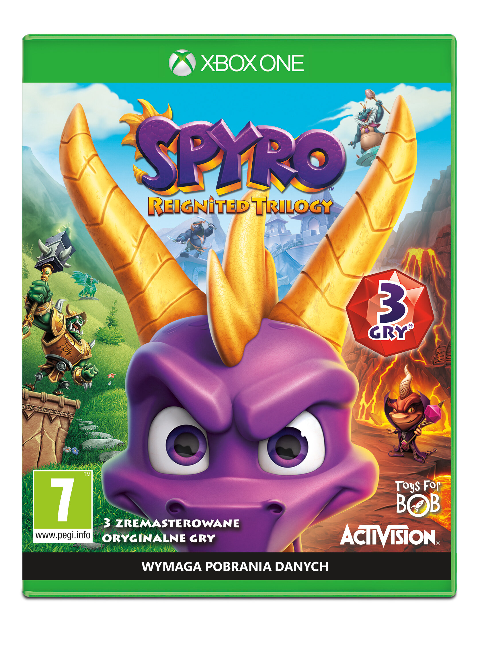Gra Xbox One Spyro Reignited Trilogy