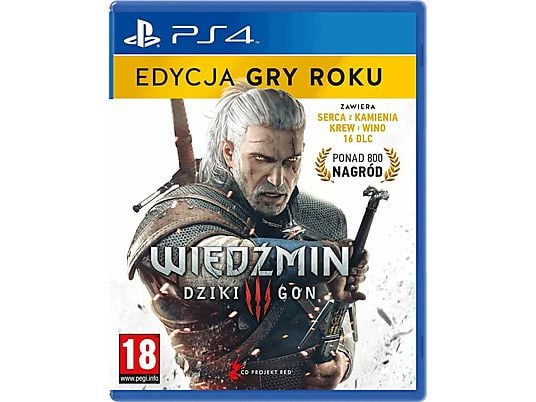 Gra PS4 Wiedźmin 3: Dziki Gon - Edycja Gry Roku (Kompatybilna z PS5)