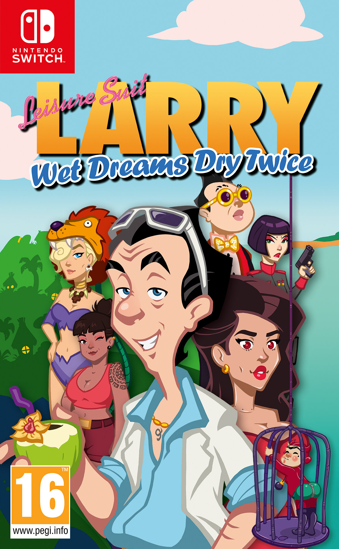Gra Nintendo Switch Leisure Suit Larry: Wet Dreams Dry Twice