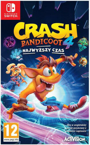 Gra Nintendo Switch Crash Bandicoot 4: Najwyższy czas | MediaMarkt