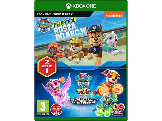 Gra Xbox One Psi Patrol: 2 gry w 1