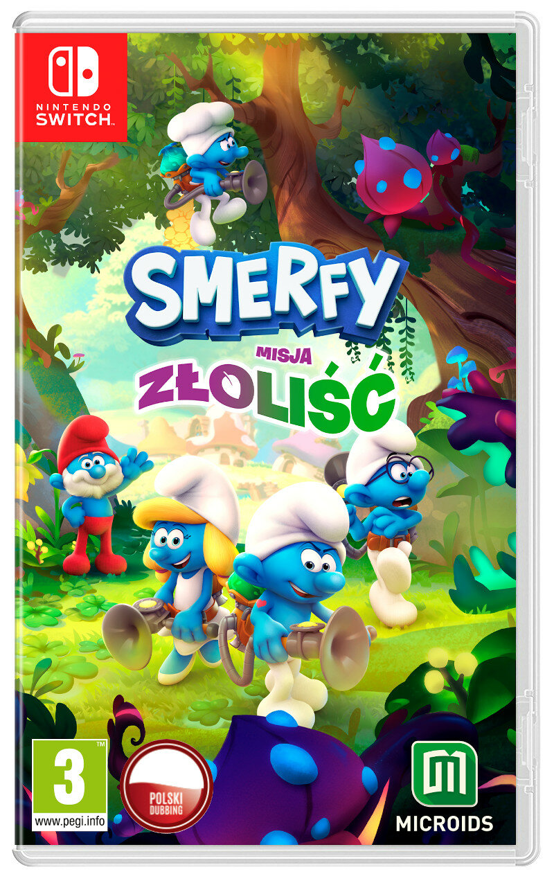Gra Nintendo Switch The Smurfs: Mission Vileaf Edycja Smerfastyczna