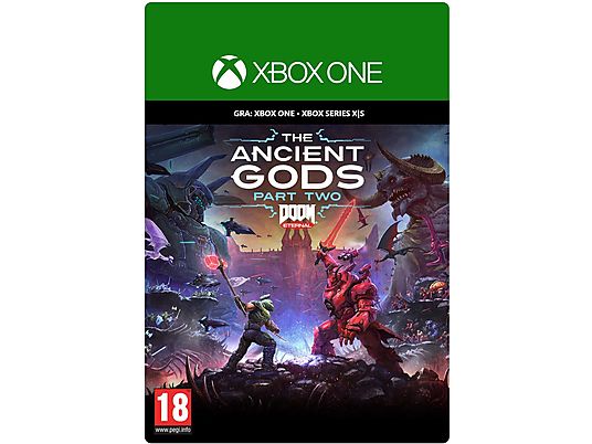 E-KOD Kod aktywacyjny Gra Xbox One DOOM Eternal Ancient Gods, Cześć 2