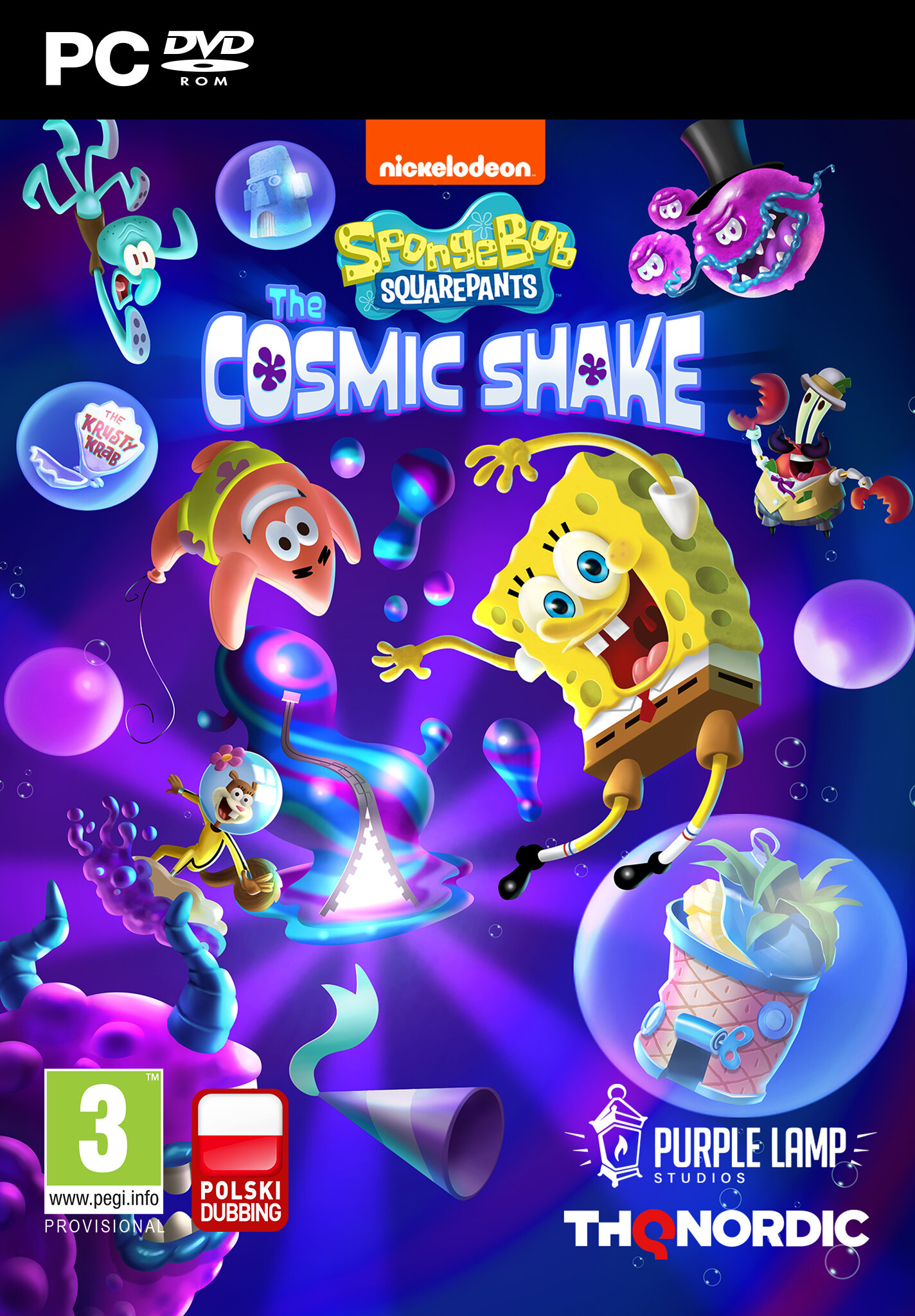 Gra PC SpongeBob SquarePants The Cosmic Shake