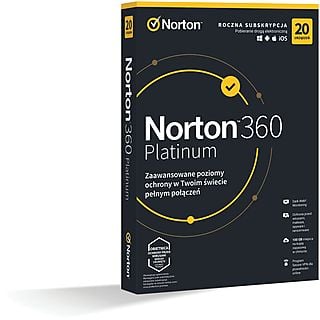 Program Norton 360 Platinum (20 urządzeń, 1 rok)