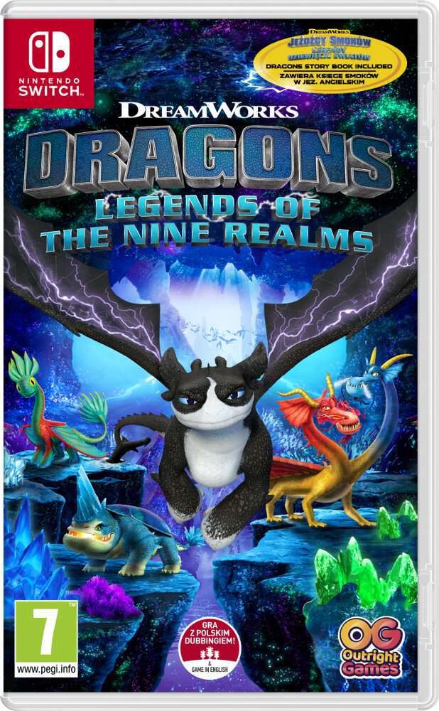 Gra Nintendo Switch Jeźdźcy smoków: Legendy dziewięciu światów
