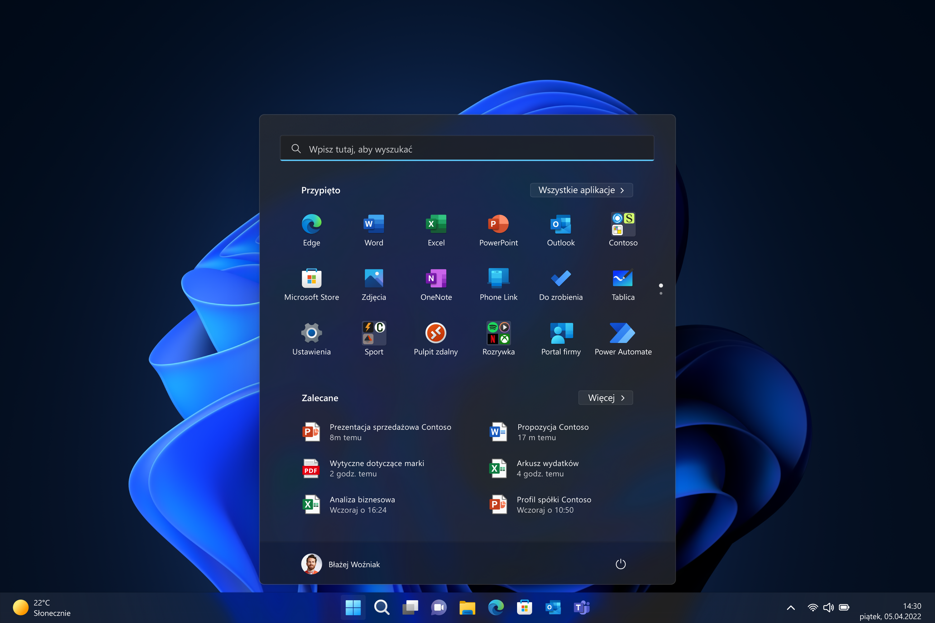 System Operacyjny Windows 11 Pro USB PL