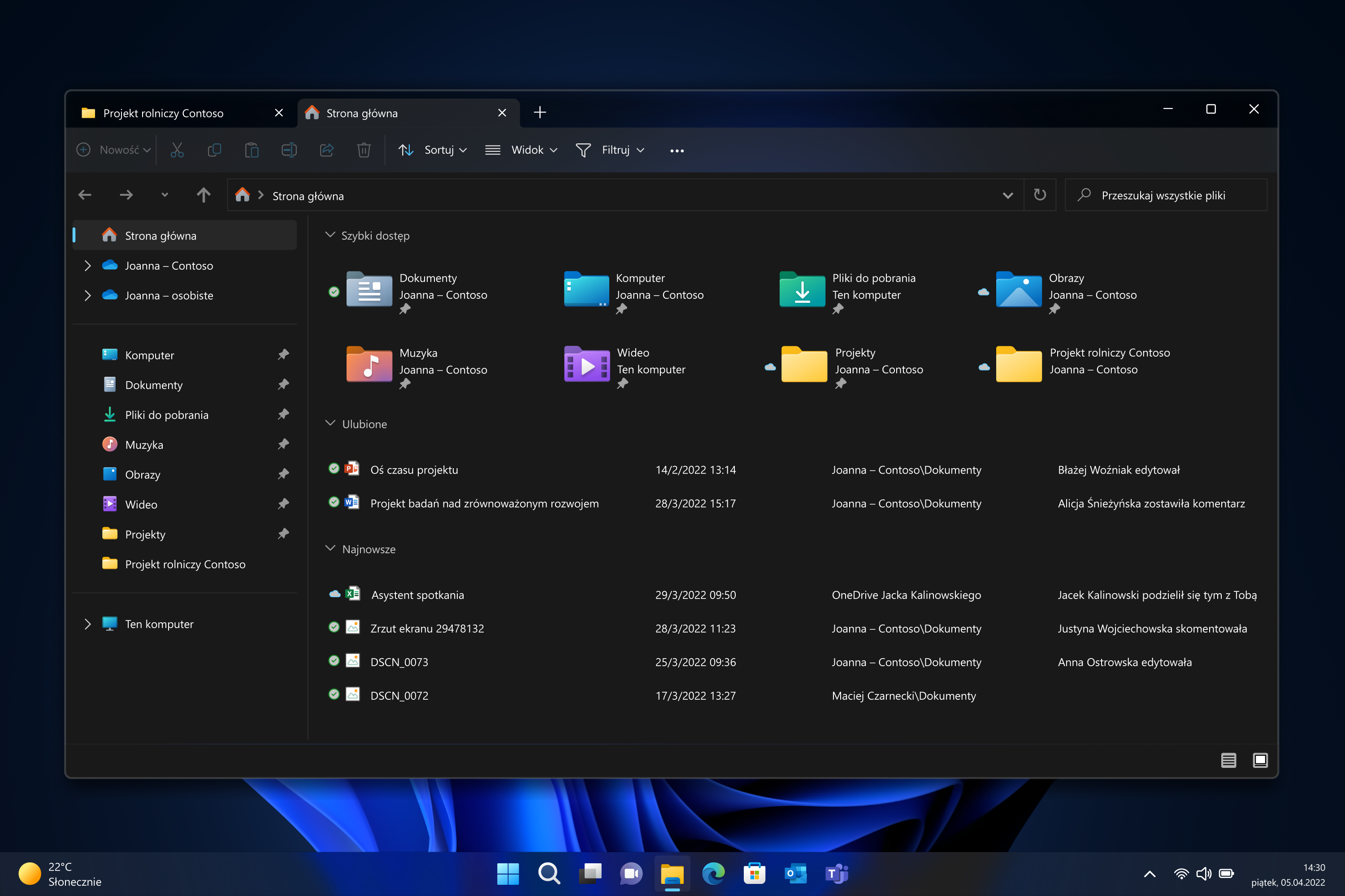 System Operacyjny Windows 11 Pro USB PL