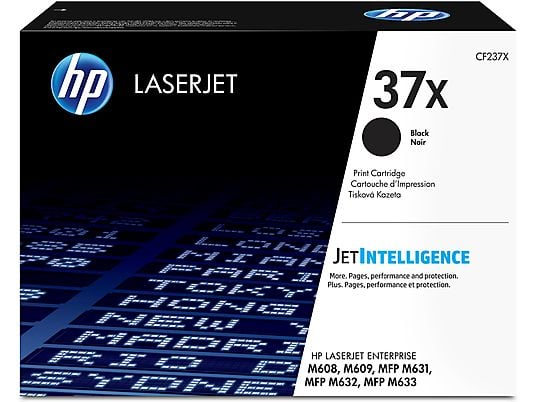 HP 37X Cartouche de toner LaserJet originale noire à haut rendement -  (Noir)