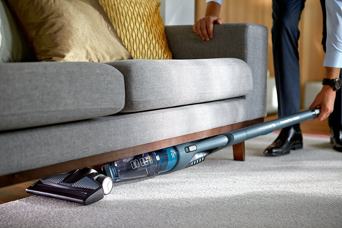 Odkurzacz bezprzewodowy PHILIPS PowerPro Aqua 3w1 FC6409/01 (25V)