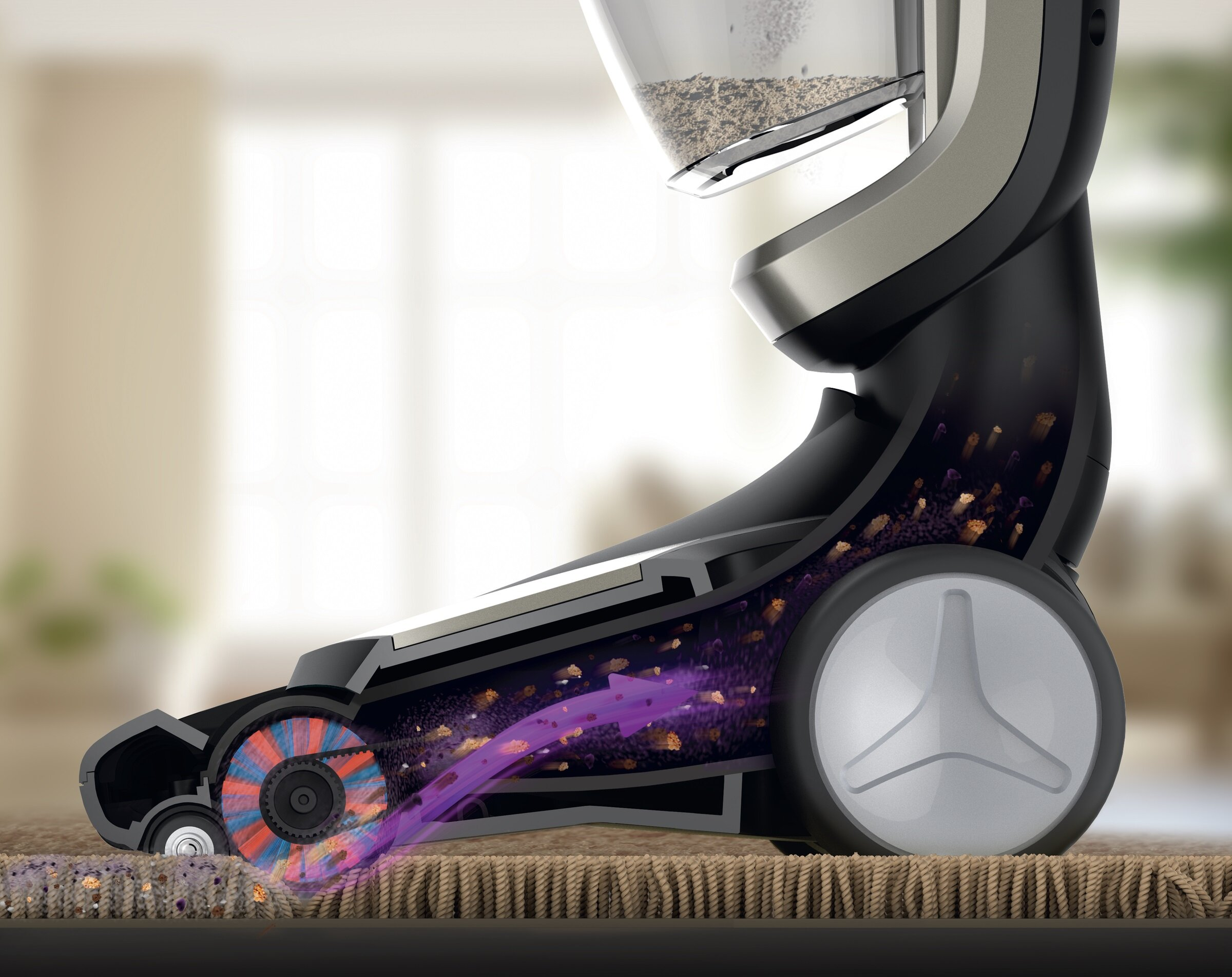 Odkurzacz bezprzewodowy PHILIPS PowerPro Aqua 3w1 FC6409/01 (25V)