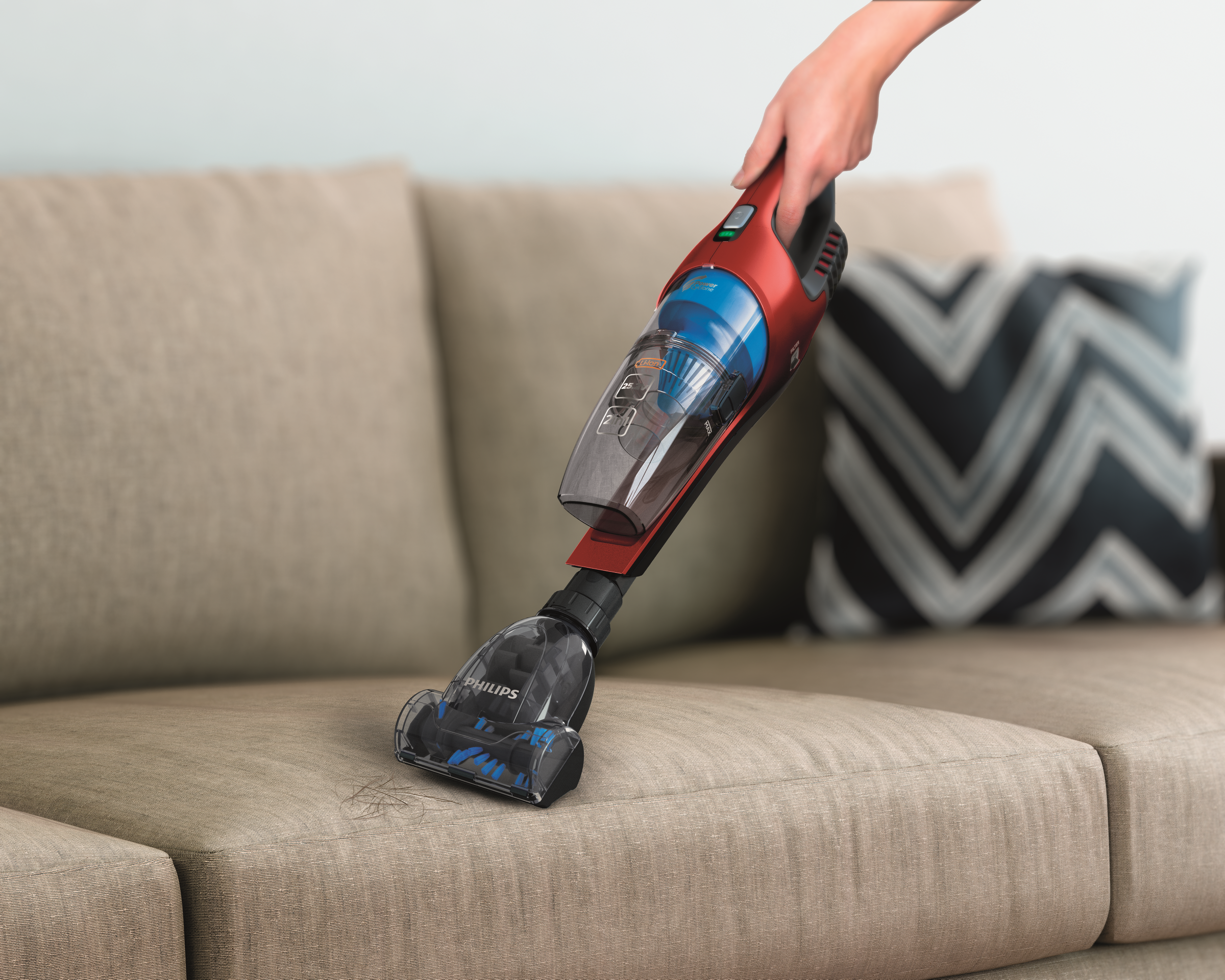 Odkurzacz bezprzewodowy PHILIPS PowerPro Duo 2w1 FC6172/01