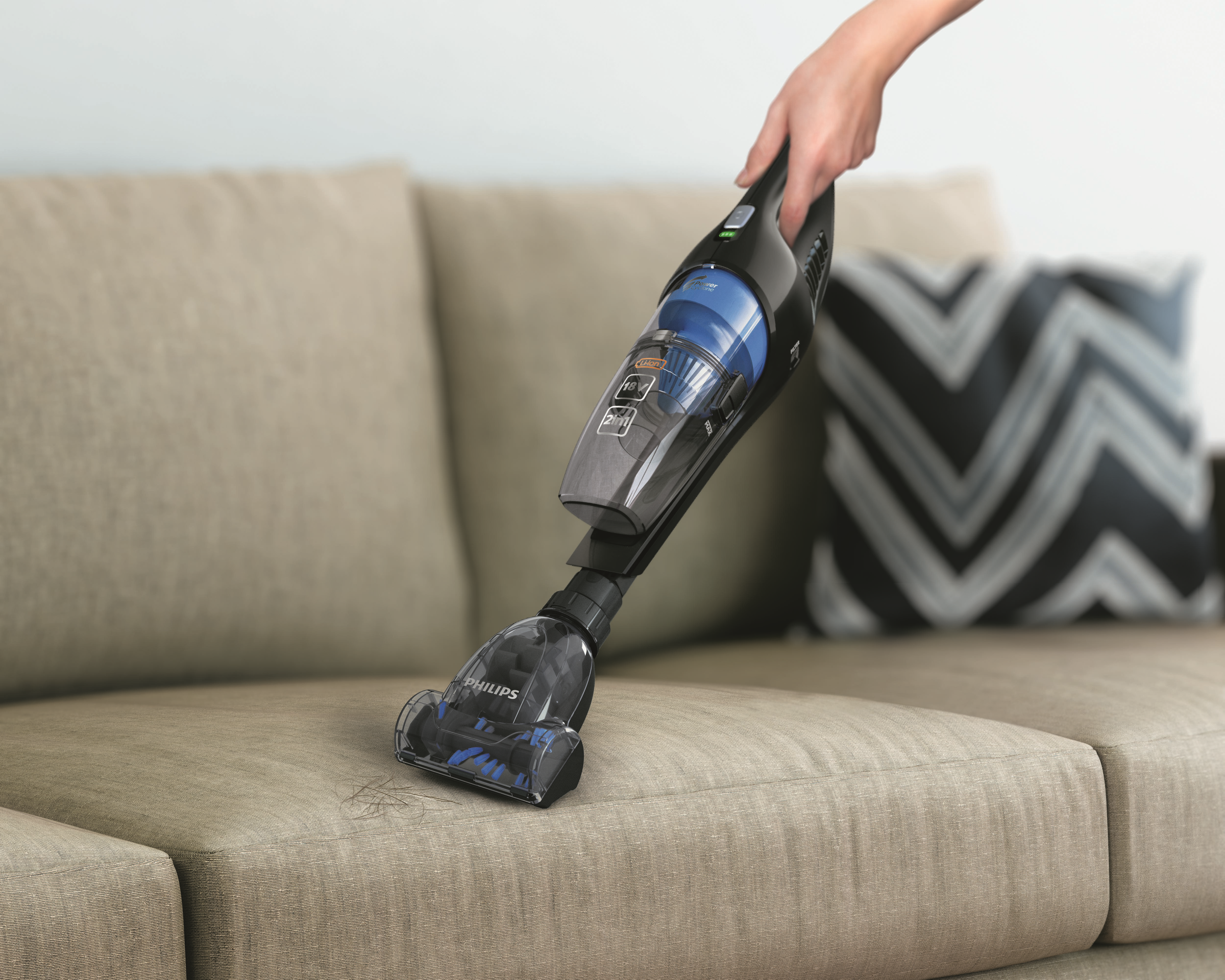 Odkurzacz bezprzewodowy PHILIPS PowerPro Duo 2w1 FC6169/01