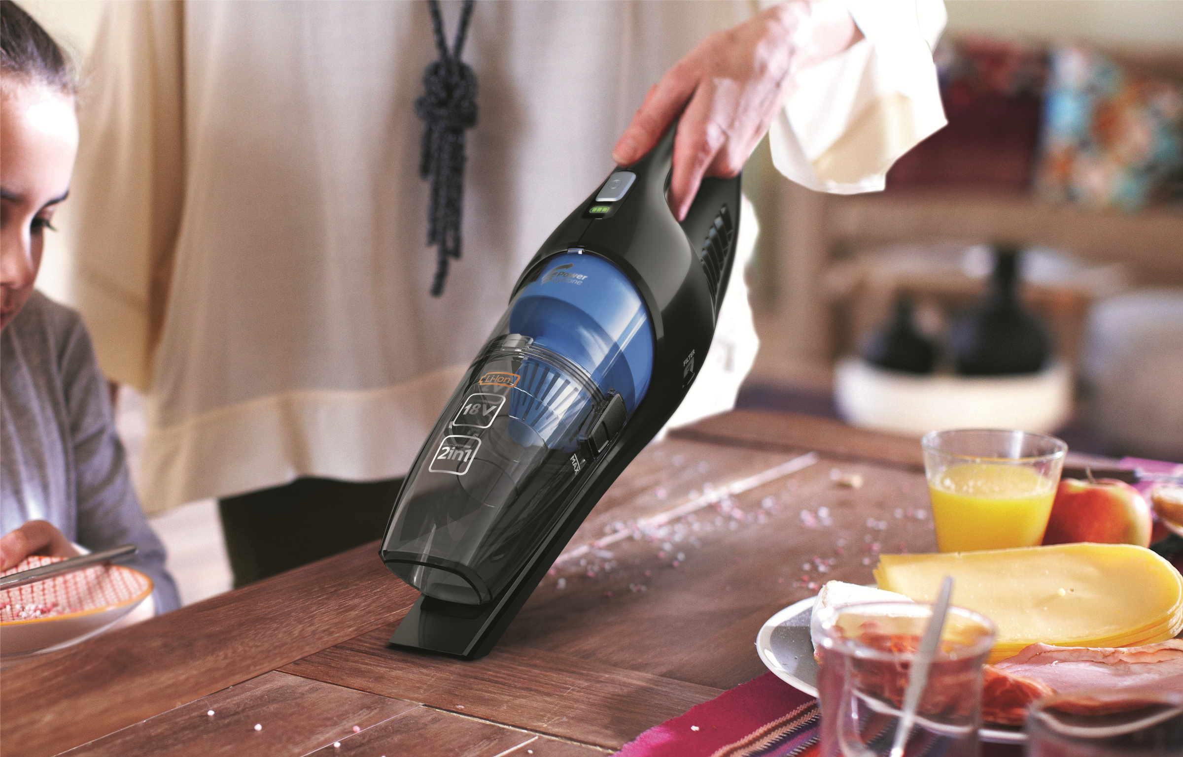 Odkurzacz bezprzewodowy PHILIPS PowerPro Duo 2w1 FC6169/01