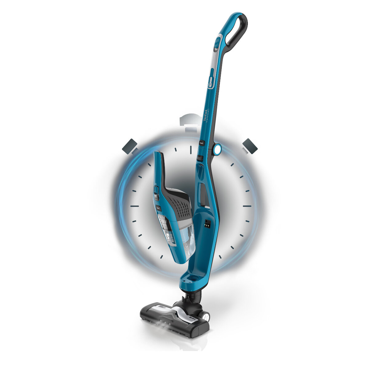 Odkurzacz bezprzewodowy TEFAL Dual Force 2in1 TY6751 21,6V