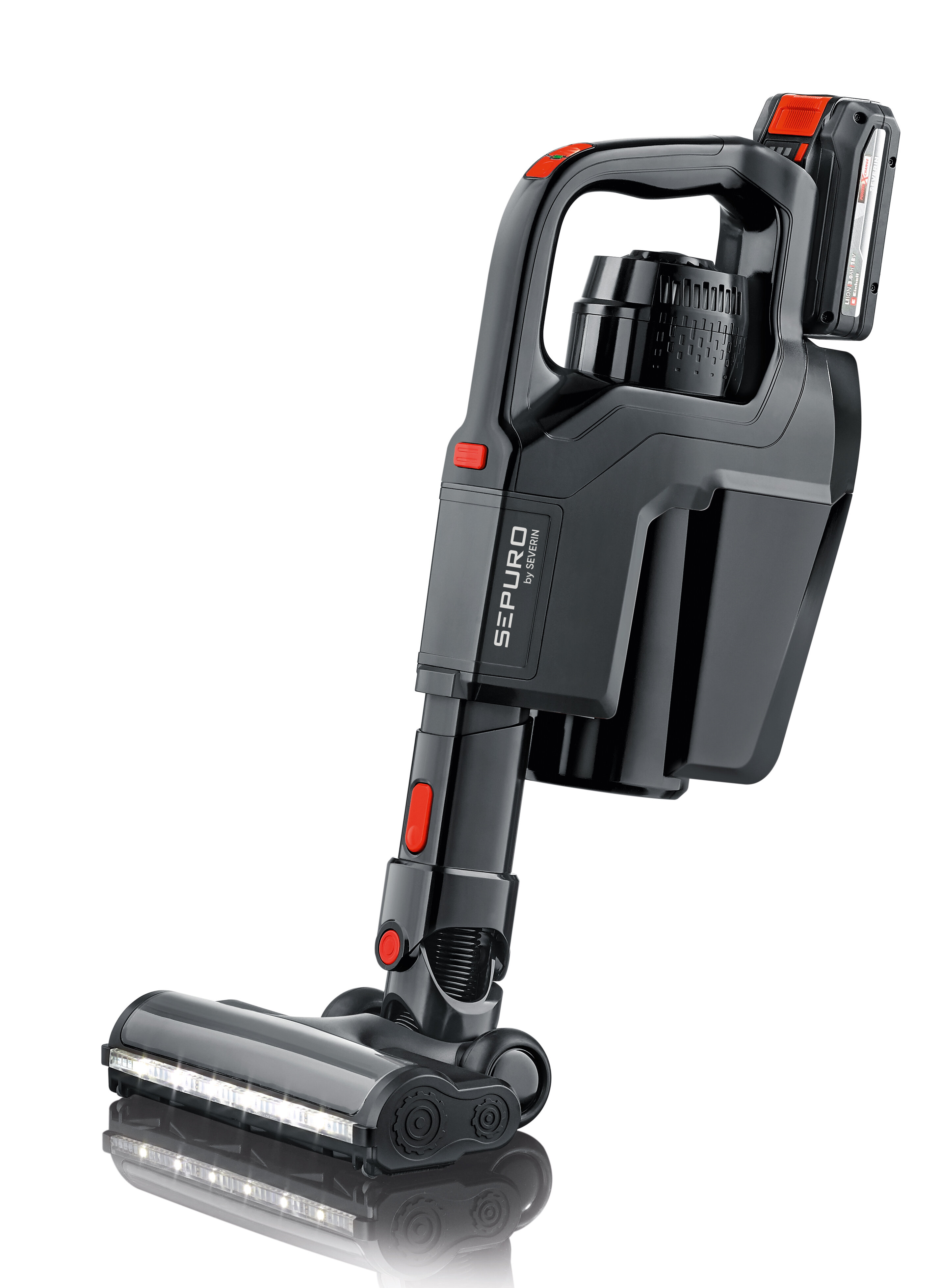 Odkurzacz bezprzewodowy z workiem SEVERIN SEPURO HV 7187