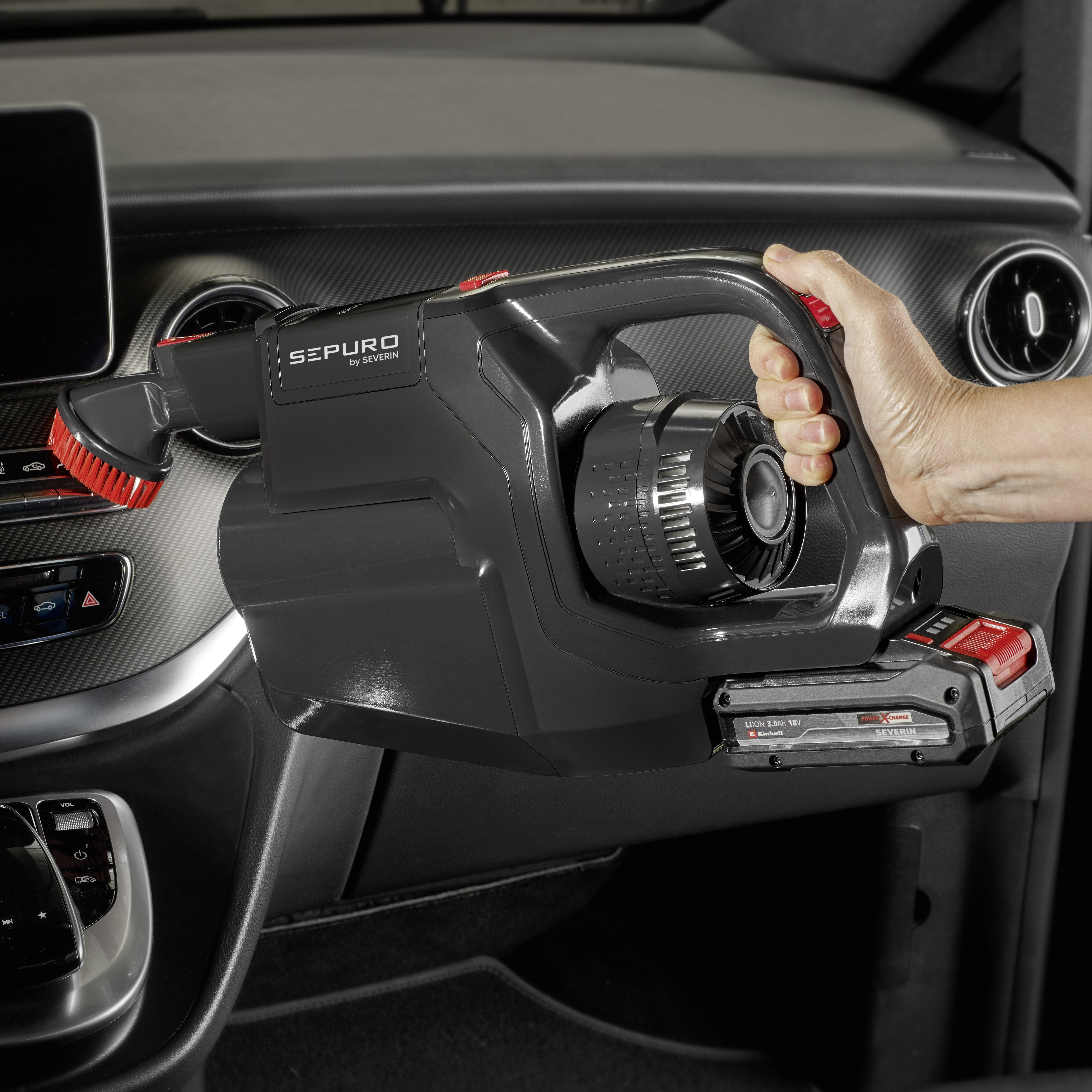 Odkurzacz bezprzewodowy z workiem SEVERIN SEPURO HV 7187