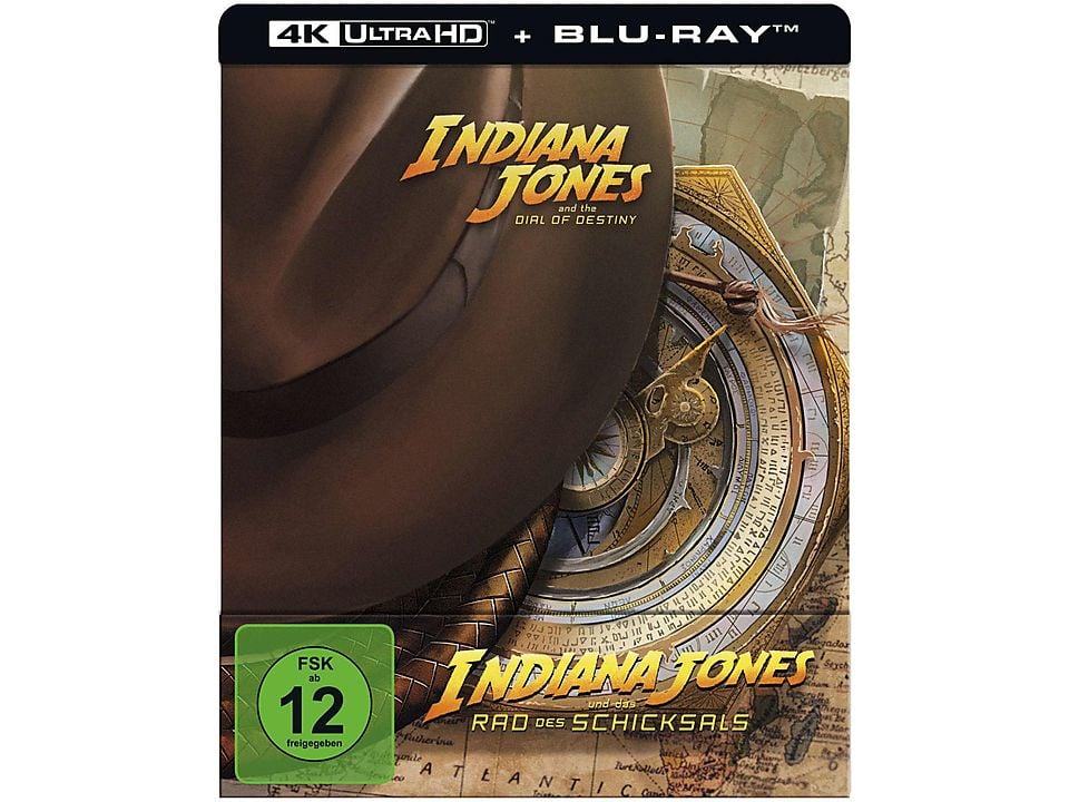 Indiana Jones und das Rad des Schicksals - Steelbook (4K Ultra HD) (+ Blu-ray)