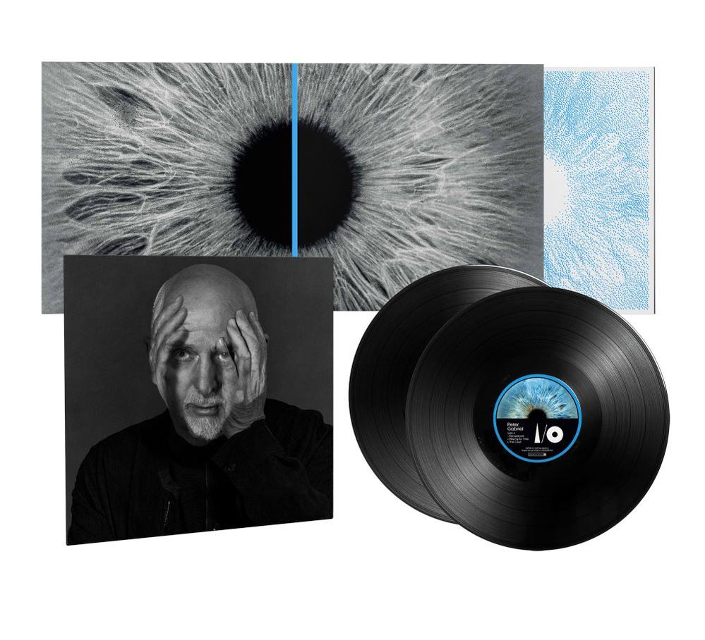 Bild von Auge, Albumcover und Glatzkopf, der sich die Hände vors Gesicht hält.