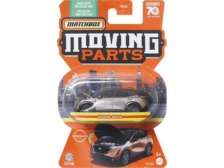 MATCHBOX Autos mit beweglichen Teilen Sortiment Spielzeugauto