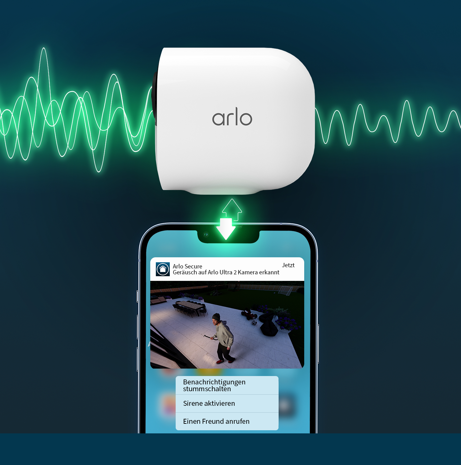 ARLO Ultra2 4er StarterSet, Überwachungskamera