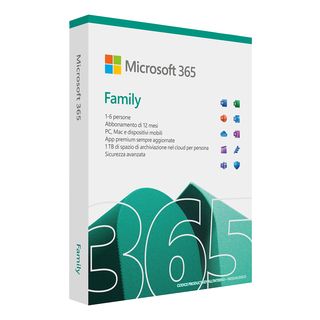 Microsoft 365 Family - PC/MAC - italiano