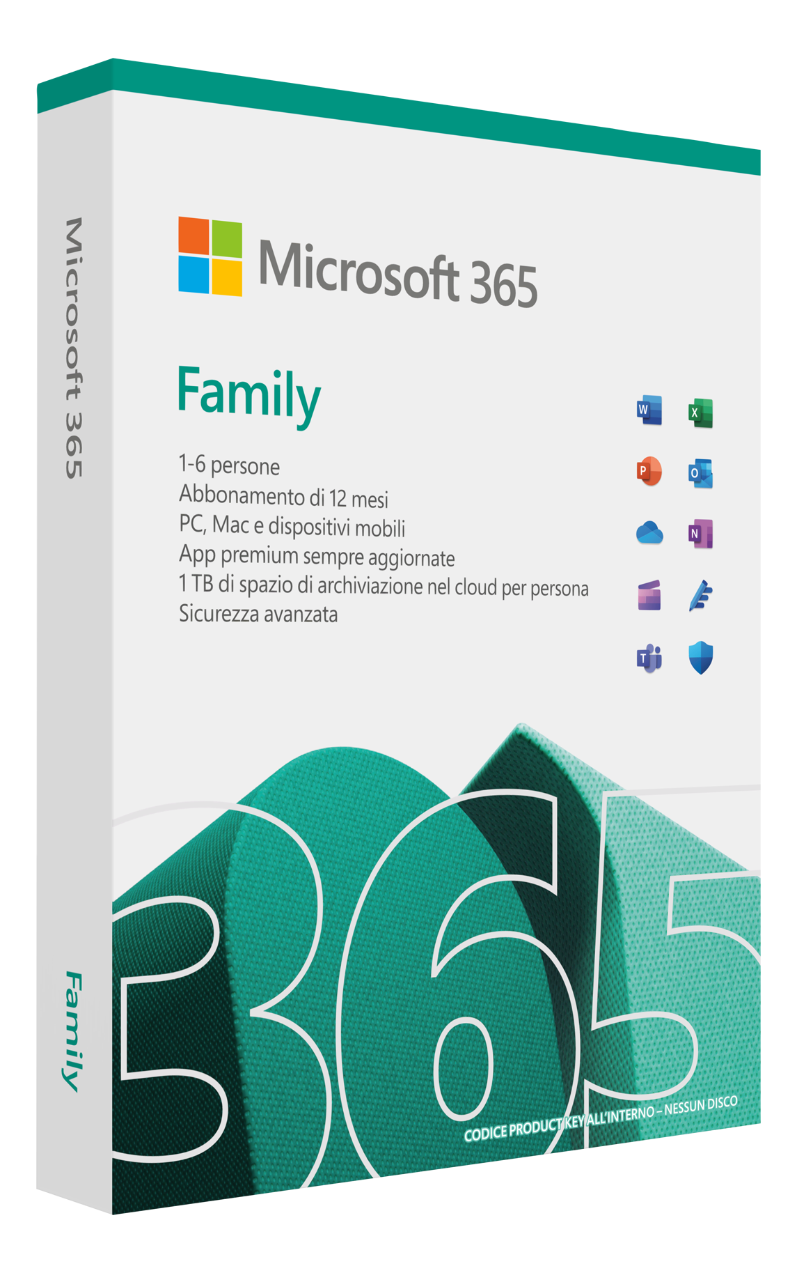 Microsoft 365 Family - PC/MAC - Italienisch