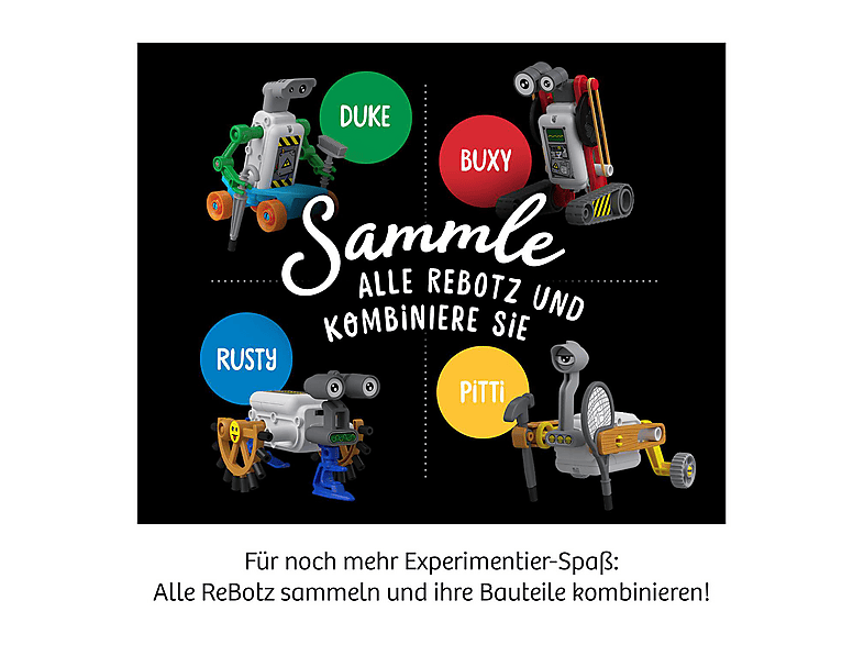 Thumbnail - KOSMOS ReBotz - Rusty der Crawling-Bot Spielzeug-Roboter, Mehrfarbig