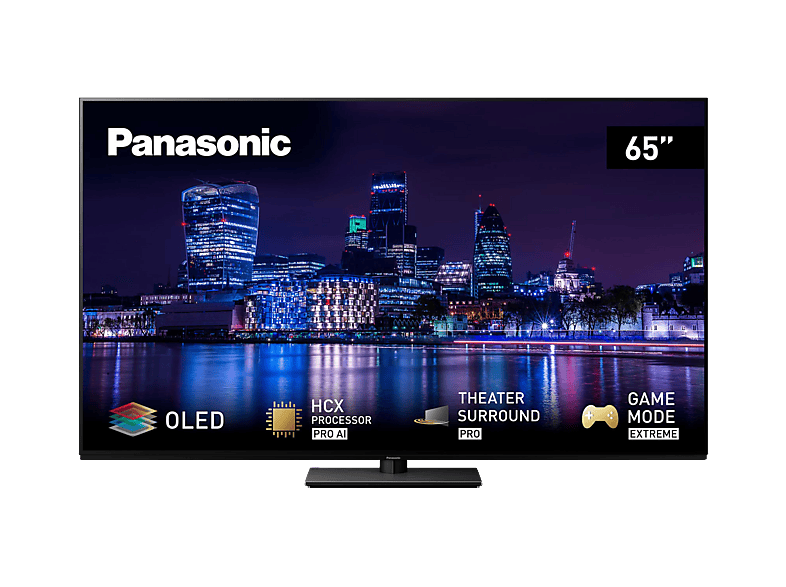 OLED UHD TV PANASONIC TX65MZW984 OLED UHD TV (Flat, 65 Zoll / 164 cm, UHD 4K, SMART TV, my Home
