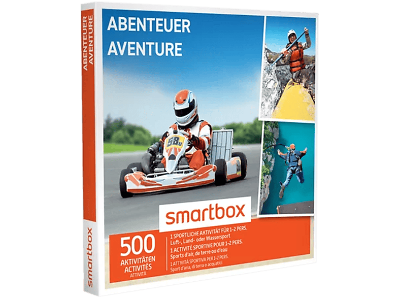 SMARTBOX Abenteuer - Geschenkbox (für 1 bis 2 Personen)