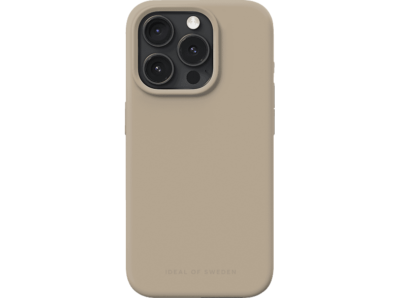 IDEAL OF SWEDEN Silicone Case, Backcover, Apple, iPhone 15 Pro, Beige