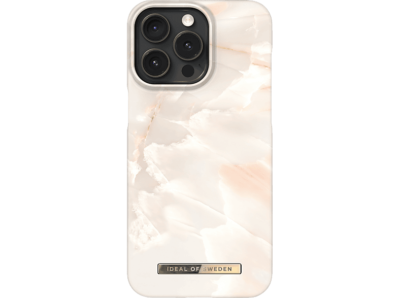 IDEAL OF SWEDEN Fashion Case, Backcover, Apple, iPhone 15 Pro Max, Rose Pearl Marble