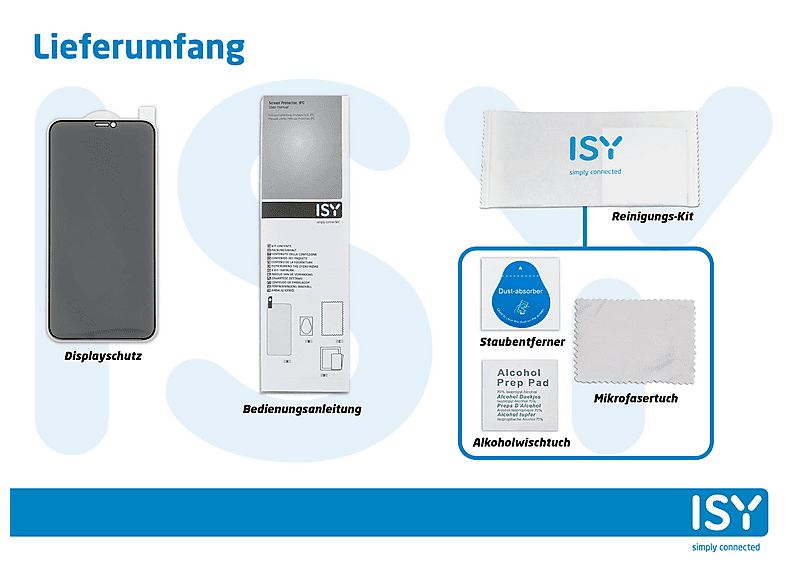 ISY IPG 5185-2.5D Displayschutzglas, für Google Pixel 8 — Foto 2 von 2