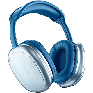 Auriculares inalámbricos - Music Sound Maxi 2, Autonomía 22h, Micrófono integrado, Tiempo carga 1.5h, Azul