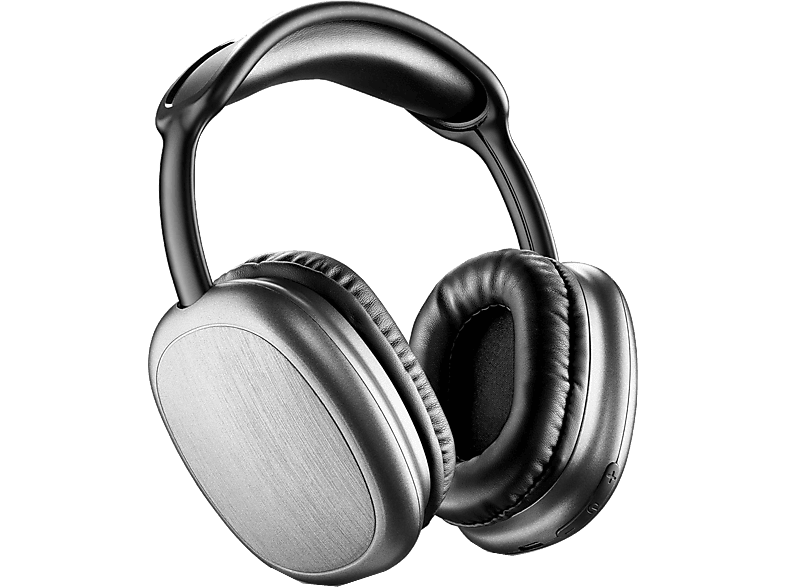 Auriculares inalámbricos  Vieta Pro Way 3, Dual Pairing, Gaming Mode,  Doble plegado, 50 hs, Titanio