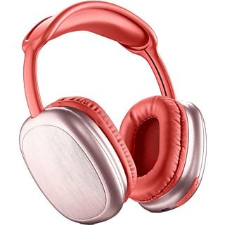 Auriculares inalámbricos - Music Sound Maxi 2, Autonomía 22h, Micrófono integrado, Tiempo carga 1.5h, Rojo