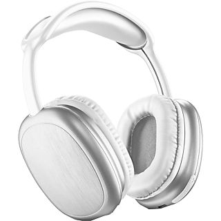 Auriculares inalámbricos - Music Sound Maxi 2, Autonomía 22h, Micrófono integrado, Tiempo carga 1.5h, Blanco