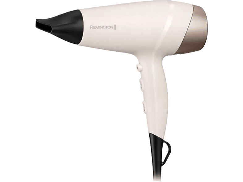 REACONDICIONADO Seminuevo Muy bueno Secador - Remington Shea Soft D4740, 2200W, 3 niveles calor, 2 velocidades, Difusor incluido, Beige