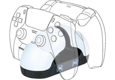Base de Carga SONY para mando DualSense (PS5 - Blanco)
