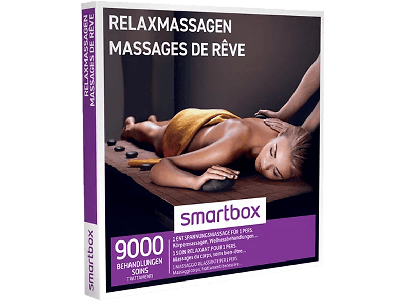 SMARTBOX Relaxmassagen - 6900 Wellness-Erlebnisse Geschenkbox