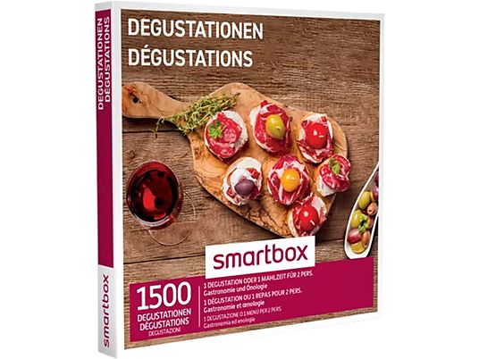 SMARTBOX Dégustations - Coffret cadeau