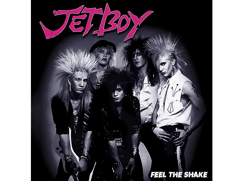 Jetboy Feel The Shake Pink/Black Splatter Vinyl (Vinyl) Jetboy